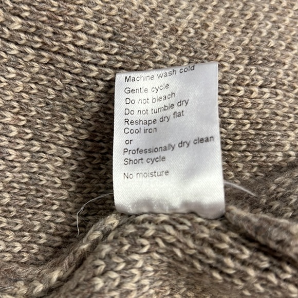 Cocogiò Italy Wool Blend Open Cardigan - Picture 5 of 5
